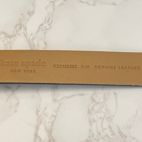 KATE SPADE Adjustable Black Leather Bow Belt Bag NWT - Picture 6 of 8